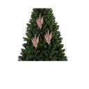 Ver imagem 4 de Jogo 3 Galhos Pick Natal Multi Folhas Rosê Gold Fosco 28cm - Magizi