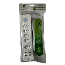 Ver imagem 3 de Filtro de Linha Bivolt 10a Cabo 2m 5 Tomadas 4 Usb X-cell