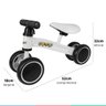 Bicicleta Equilíbrio Infantil Triciclo Criança 4 Rodas Bebê Treinamento Coordenação Motora sem Pedal - 5