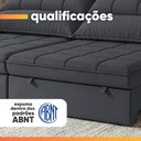 Ver imagem 7 de Sofá Retrátil e Reclinável 4 Lugares 2,50m Monique