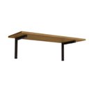 Ver imagem 4 de Multiuso Quarto Kit 2 Prateleiras Industrial Li009 21x72x29 Freijo/preto - Kappesberg