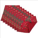 Ver imagem 1 de Jogo Americano Luxo Espirito Natalino Dupla face 8 UN