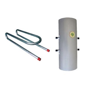 Serpentina de Fogão e Cilindro Galvanizado 3/4 60x32cm 40l