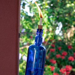 O INCRÍVEL SUPORTE DE GARRAFAS Lamparina Tocheiro DYE - Exclusivo SAT Inox e Alumínio Tocheiro - 3