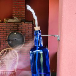 O INCRÍVEL SUPORTE DE GARRAFAS Lamparina Tocheiro DYE - Exclusivo SAT Inox e Alumínio Tocheiro - 14