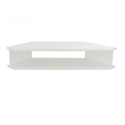 Rack Sala De Canto Branco Para Tv Ate 32 Polegadas Em Mdf - 1