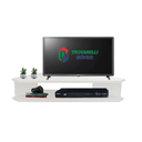 Ver imagem 2 de Rack Sala De Canto Branco Para Tv Ate 32 Polegadas Em Mdf