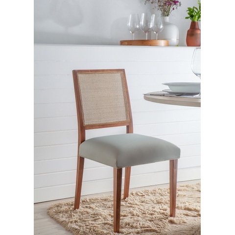 Kit 2 Capas para Assento de Cadeira, Cores Lisas