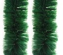 Ver imagem 1 de Festão de Natal Pet Largo Verde Fosco 12cm Jogo 10 Metros - Magizi