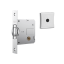 Ver imagem 1 de Fechadura Stam Trinco Rolete Classic 1005 Tetra Externa Roseta Quadrada Cromado