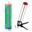 Ver imagem 1 de Selante Acrílico Madeira Bronze Sbrix 440g com Aplicador