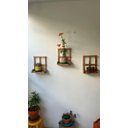 Ver imagem 3 de Prateleira de Madeira Rústica, Decoração P27