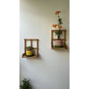 Ver imagem 5 de Prateleira de Madeira Rústica, Decoração P27