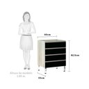 Ver imagem 2 de Balcão de Cozinha sem Tampo 60cm 4 Gavetas Luci Luciane Móveis