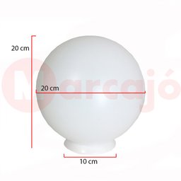 Globo De Plástico Polietileno Esférico 10x20 - 2