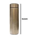 Ver imagem 6 de Garrafa Térmica Aço Inox com Termômetro Digital Led 500ml Dourado