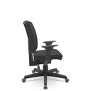 Ver imagem 3 de Cadeira Escritório Altrix Espaldar Alto Back Couro Eco Preto