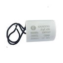 Ver imagem 3 de Capacitor de Partida e Trabalho 25UF 250VAC CBB60 com Fios Handing -