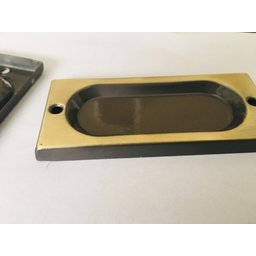 Kit Com 6 Puxador Para Janela/porta De Correr Lo Sobrepor - 2