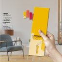 Ver imagem 3 de Paleta de Cores Quentes - Quadros ou Placas Modulares com 5 Peças