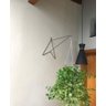 Kit 2 Suporte a Pendurar Xaxim Planta Flor Parede 30 Cm - 6