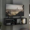 Rack Suspenso para Tv/dvd/vídeo Game, com Nicho 100% Mdf - 1
