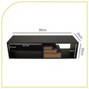 Ver imagem 4 de Rack Suspenso para Tv/dvd/vídeo Game, com Nicho 100% Mdf