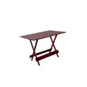 Ver imagem 3 de Conjunto Mesa Dobrável Retangular 120x70 com 6 Cadeiras em Madeira Maciça Mogno - Straub Web