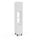 Ver imagem 2 de Armário Paneleiro 40cm com 2 Portas e 2 Nichos 250026 Amara Politorno Moveis
