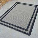 Ver imagem 1 de Tapete de Sisal 2,00x3,00 Moldura B-Rayza - Colorido