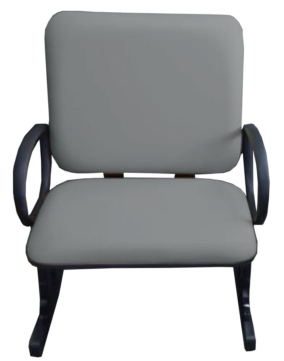02 Cadeiras para Escritório para Obesos até 250kg Cinza - 4