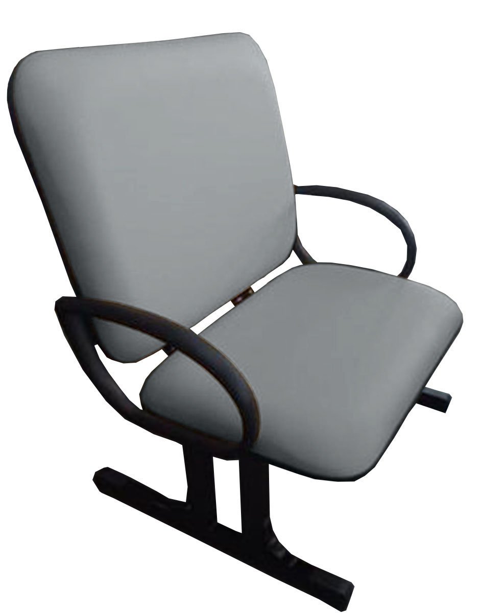 02 Cadeiras para Escritório para Obesos até 250kg Cinza - 3