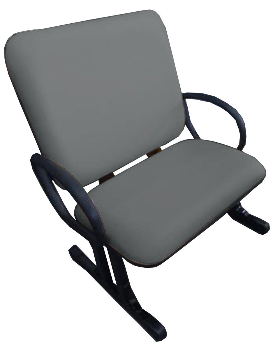 02 Cadeiras para Escritório para Obesos até 250kg Cinza - 5