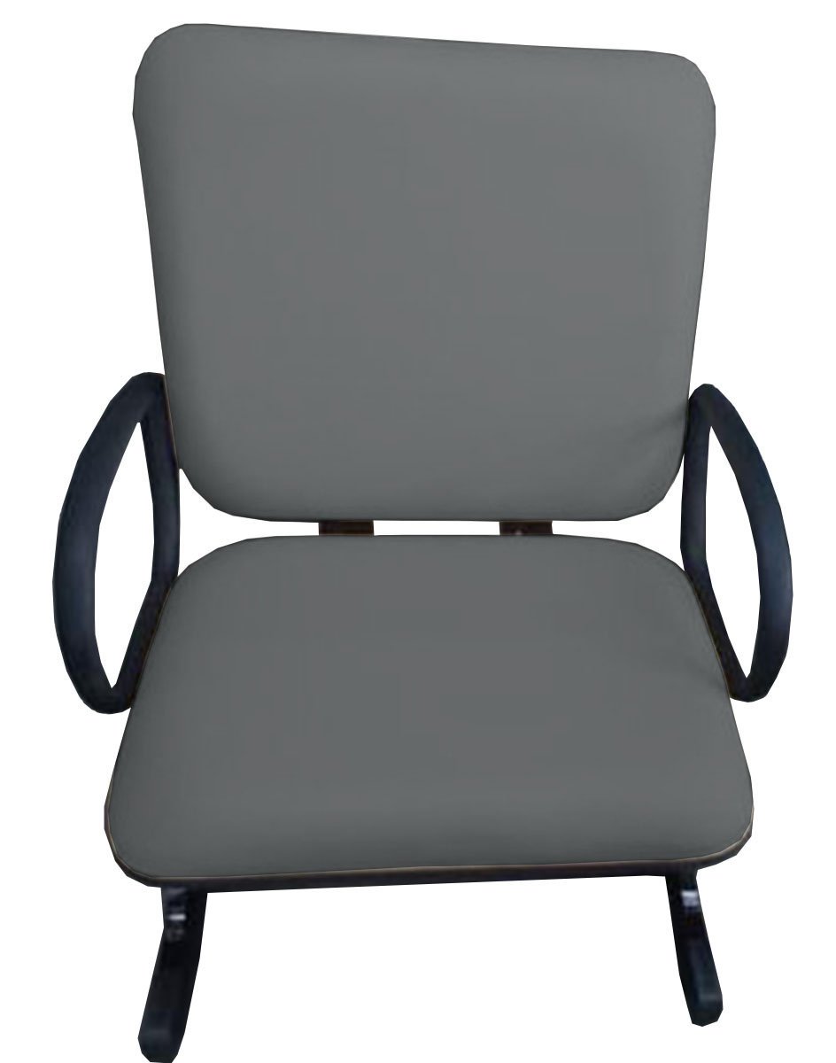 02 Cadeiras para Escritório para Obesos até 250kg Cinza - 8