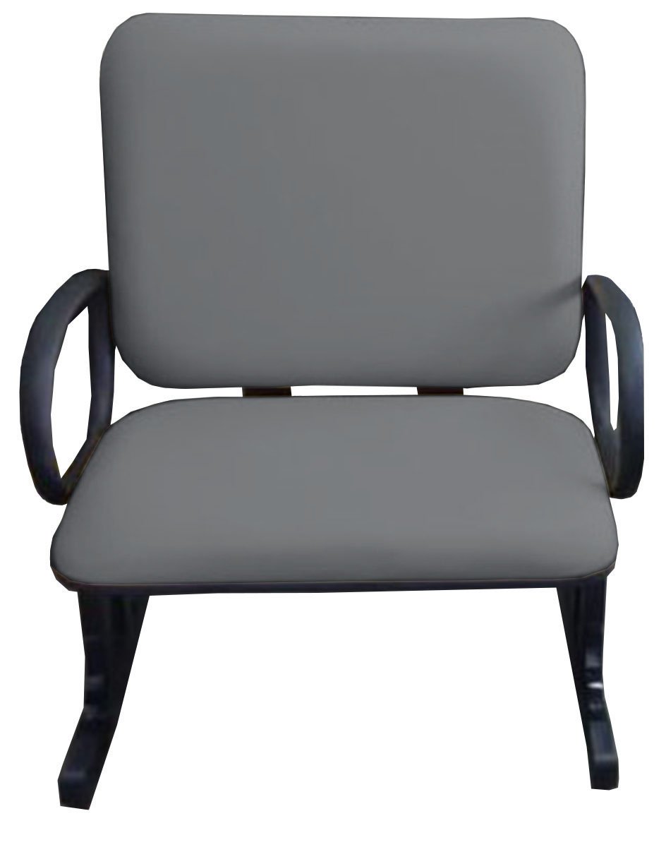 02 Cadeiras para Escritório para Obesos até 250kg Cinza - 2