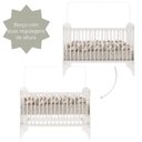 Ver imagem 7 de Berço Americano 3 em 1 Mini Cama Mini Sofá Eloá MDF