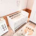 Ver imagem 7 de Berço 3 em 1 100% Mdf 76cm X 100cm Eloá