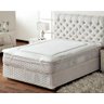 Protetor Colchão Queen Pillow Top Toque Aveludado 160x200cm - 1