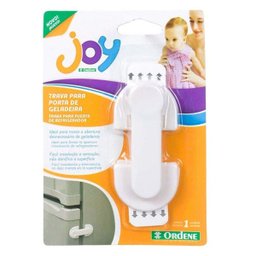 Kit 2 Trava Porta de Geladeira Adesiva Bebê Ordene Freezer Segurança Joy - 4