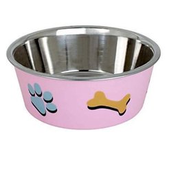 Comedouro Pote Cachorro Tigela Germanhart Cutie Rosa P 400ml - 1