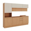 Ver imagem 3 de Cozinha Modulada 5 Peças com Armários, Balcões e Torre Quente Aroeira CabeCasa MadeiraOriginals