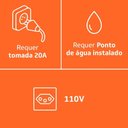 Ver imagem 2 de Lava Louças 8 Serviços Brastemp Prata 110v Blf08bsana