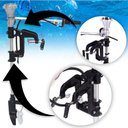 Ver imagem 3 de Rabeta Barco Vertical Supreme para Acoplar Motor Roçadeira