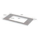 Ver imagem 3 de Tampo p/ Balcão Cozinha Americana 80cm Cooktop Nature - Henn