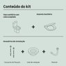 KIT BACIA COM CAIXA, ASSENTO TERMOFIXO QUEDA AMORTECIDA E COMPLEMENTOS BRANCO MATTE GAP ROCA - 3