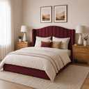 Ver imagem 5 de Cabeceira Cama Box Casal Queen 160cm Zoe Estofada Suede Moderna
