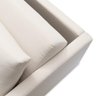 Sofá Cama Retrátil e Reclinável Off White Linho 2,2 Metros Zen Nest - 11