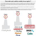 Ver imagem 4 de Reparo Registro Pressão Fabrimar 1/2 e 3/4 Acabamento Deca 1/4 Volta - 352006