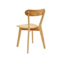 Ver imagem 6 de Kit 2 Cadeiras de Jantar em Madeira Maciça Resistente Natural