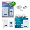 Ver imagem 4 de Campainha sem Fio 36 Toques Led Wireless Bivolt 100M com Nfe
